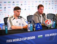Fussball WM 2026 Deutschland -  Paraguay, Pressekonferenz,