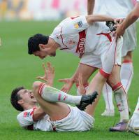 FUSSBALL  1. BUNDESLIGA  09/10    VfB Stuttgart - Borussia Moenchengladbach