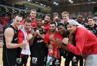 Basketball 1. Bundesliga 15/16 Hauptrunde: Walter Tigers Tuebingen -  Giessen 46ers