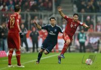 FUSSBALL  1. BUNDESLIGA  Saison 2012/2013: FC Bayern Muenchen - Hamburger SV