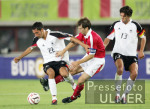 Fussball Oesterreich-Detuschland; Spielszene