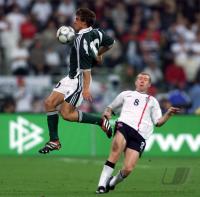 Spielszene   Deutschland - England Deisler