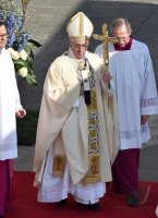 Rom Ostermesse 2016; Uebersicht Petersplatz