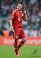 FUSSBALL INTERNATIONAL  CHL HALBFFINALE 11/12: Franck Ribery (FC Bayern Muenchen)