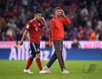 Fussball 1. Bundesliga Saison 18/19: FC Bayern Muenchen - Borussia Moenchengladbach