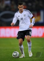 FUSSBALL INTERNATIONAL: Deutschland, KLOSE am Ball