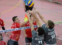 Volleyball 1. Bundesliga  Saison 15/16:  TV Rottenburg -  Netzhoppers KW Bestensee