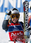 SKI   Weltcup  Riesensalalom  Slden Damen JUBEL; Martina Ertl (GER)