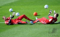 Fussball 1. Bundesliga 11/12: FC Bayern Muenchen Training in Doha