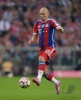 Fussball 1. Bundesliga Saison 14/15: Arjen Robben (FC Bayern Muenchen)