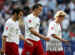 Fussball 1. Bundesliga: Hamburg - Bayern, HSV enttaeuscht