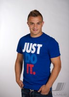 FUSSBALL Fotoshooting Xherdan Shaqiri (FC Bayern Muenchen)
