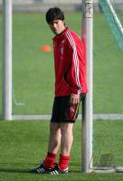 Fussball, Training der deutschen Nationalmannschaft