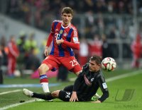Fussball 1. Bundesliga Saison 14/15: FC Bayern Muenchen - SC Freiburg
