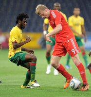 Fussball International Testspiel: Russland - Kamerun