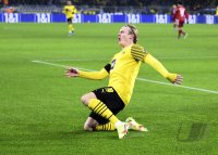 Fussball 1. Bundesliga Saison 21/22: Borussia Dortmund - FC Bayern Muenchen