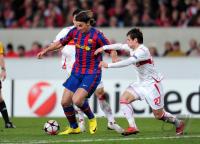 FUSSBALL  International CHL 09/10 : VfB Stuttgart -  FC Barcelona