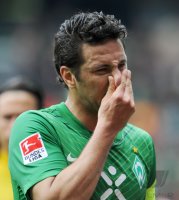 Fussball 1. Bundesliga, Saison 2011/2012: SV Werder Bremen - FC Bayern Muenchen