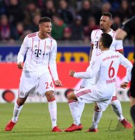 Fussball  1.Bundesliga   Saison 17/18: SC Freiburg - FC Bayern Muenchen