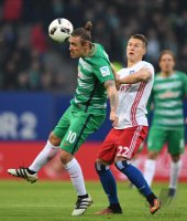 Fussball Bundesliga Saison 16/17: Hamburger SV - SV Werder Bremen