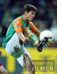 Fussball 1. Bundesliga: Werder, VALDEZ Einzelaktion