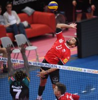 Volleyball 1. Bundesliga  Saison 17/18:  TV Rottenburg -  Volley Bisons Buehl