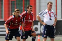 Fussball 1. Bundesliga: Training beim FC Bayern Muenchen