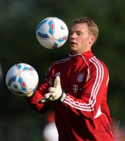 Fussball 1. Bundesliga Saison   2011/2012 : Torwart Manuel Neuer (FC Bayern Muenchen)