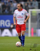 Fussball: 1. Bundesliga Saison 2010/2011: Hamburg, MATHIJSEN Einzelaktion