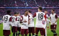 Fussball 1. Bundesliga Saison 19/20: JUBEL Leon Goretzka (FC Bayern Muenchen)
