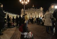 Vatikan; Papst Johannes Paul II liegt im Sterben