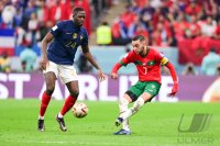 FUSSBALL WM 2022 Halbfinale Frankreich - Marokko