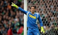 Fussball, 1. Bundesliga  Saison 2014/2015: SV Werder Bremen - Borussia Moenchengladbach