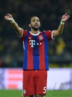 Fussball 1. Bundesliga Saison 14/15: JUBEL Rafinha (FC Bayern Muenchen)