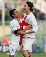 Fussball SERIE A , Inter: Jubel