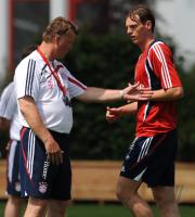 Fussball 1. Bundesliga: Training beim FC Bayern Muenchen