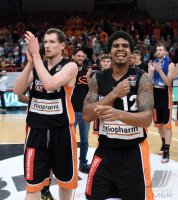 Basketball 1. Bundesliga 2013/2014: Walter Tigers Tuebingen - ratiopharm Ulm