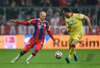 Fussball 1. Bundesliga Saison 14/15: FC Bayern Muenchen - TSG 1899 Hoffenheim