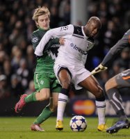 Fussball Champions League  Saison 2010/2011: Tottenham Hotspur - SV Werder Bremen