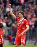 Fussball 1. Bundesliga Saison 21/22: FC Bayern Muenchen - VfB Stuttgart
