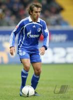 Fussball 1. Bundesliga: Schalke, RAFINHA Einzelaktion