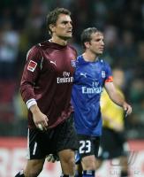 Fussball Ligapokal: Bremen - Hamburg