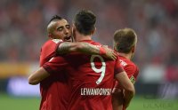 Fussball 1. Bundesliga Saison 2015/2016: FC Bayern Muenchen - Hamburger SV