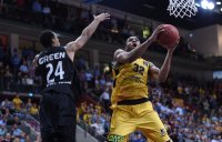 Basketball 1. Bundesliga 15/16 Hauptrunde: Walter Tigers Tuebingen - MHP Riesen Ludwigsburg
