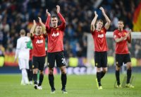 FUSSBALL INTERNATIONAL CHL ACHTELFINALE 12/13:  Real Madrid - Manchester United
