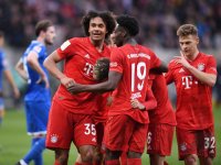 Fussball 1. Bundesliga Saison 19/20: TSG 1899 Hoffenheim - FC Bayern Muenchen