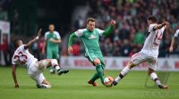 Fussball 1. Bundesliga Saison 15/16: SV Werder Bremen - FC Bayern Muenchen