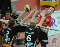 Volleyball  1. Bundesliga  09/10: Play Off Viertelfinale  ENBW TV Rottenburg - SCC Berlin