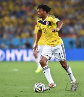 FUSSBALL WM 2014, Achtelfinale: Kolumbien - Uruguay