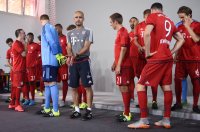 Fussball 1. Bundesliga 2015/2016: Fototermin beim FC Bayern Muenchen